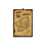 Al Quds Old Jerusalem Poster