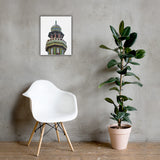 Wazir Khan Mosque Minaret Canvas Print