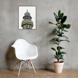 Wazir Khan Mosque Minaret Canvas Print
