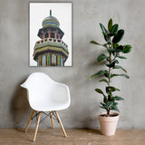 Wazir Khan Mosque Minaret Canvas Print