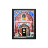 Wazir Khan Mosque Dorrway Framed poster