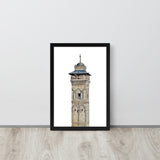 Great Mosque of Aleppo Minaret Framed Poster