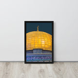 Dome of the Rock Framed poster