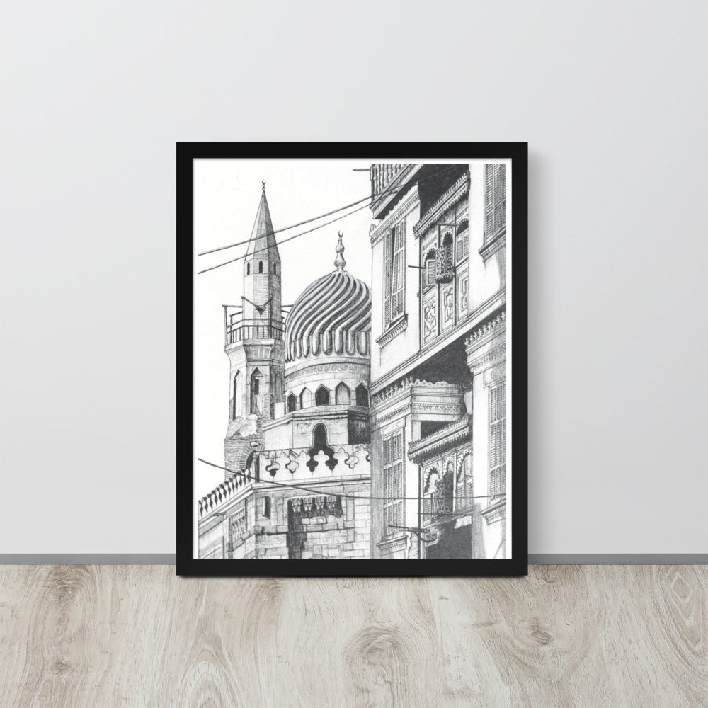 Old Cairo Framed Poster