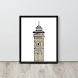 Great Mosque of Aleppo Minaret Framed Poster