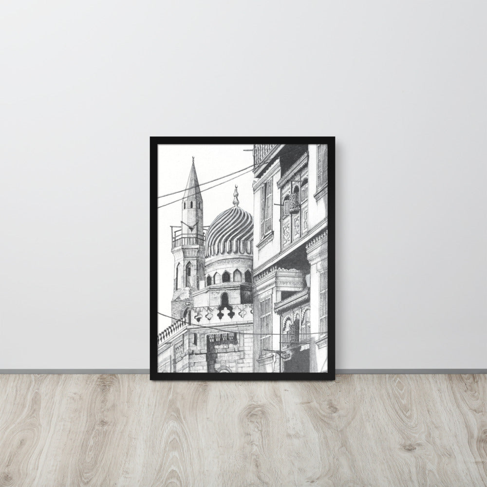 Old Cairo Framed Poster
