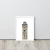 Great Mosque of Aleppo Minaret Framed Poster