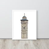 Great Mosque of Aleppo Minaret Framed Poster