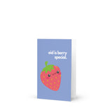 Strawberry Eid Greeting Card