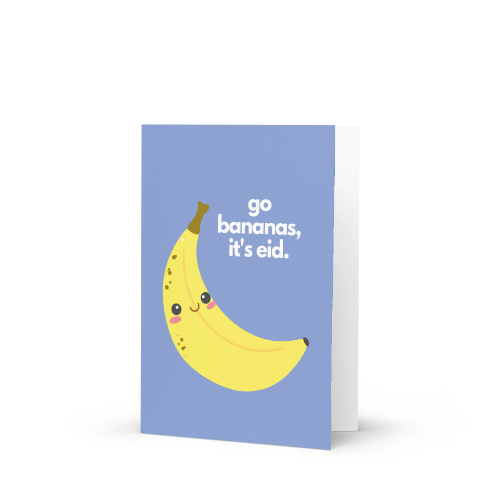 Banana Eid Greeting Card