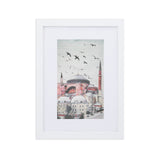 Hagia Sophia Matte Paper Framed Poster With Mat