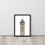 Great Mosque of Aleppo Minaret Framed Poster