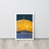 Dome of the Rock Framed poster