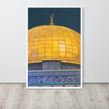 Dome of the Rock Framed poster