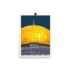 Dome of the Rock Poster