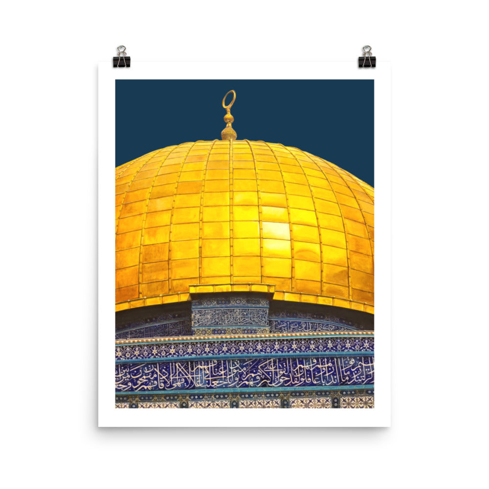 Dome of the Rock Poster
