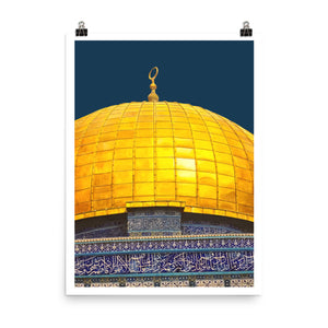 Dome of the Rock Poster