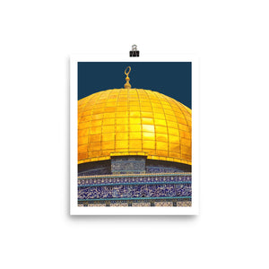 Dome of the Rock Poster