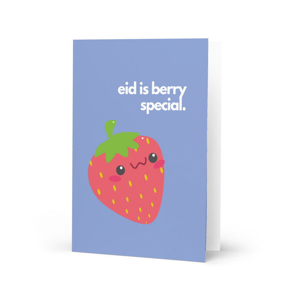Strawberry Eid Greeting Card