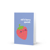 Strawberry Eid Greeting Card